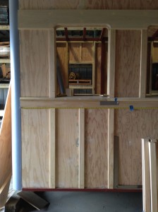 Batten installation on LFC, Aug. 1, 2014